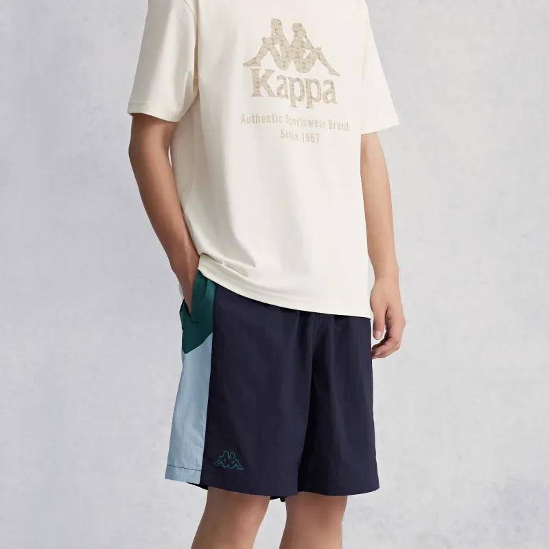 Kappa Casual Shorts Unisex Glass Green-7