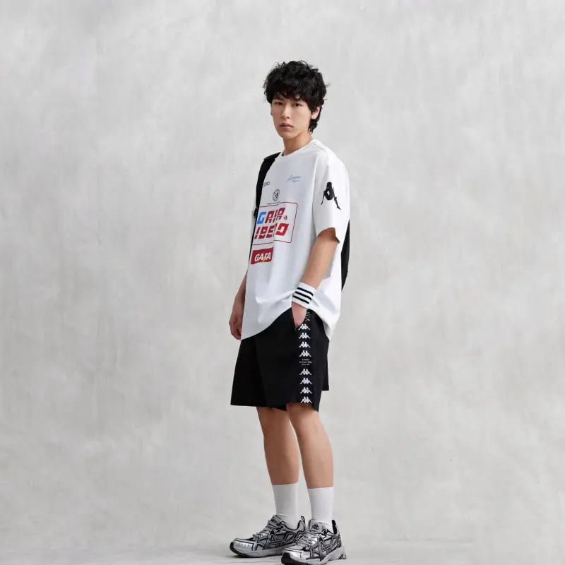 Kappa T-Shirt Men's Bleached White-3