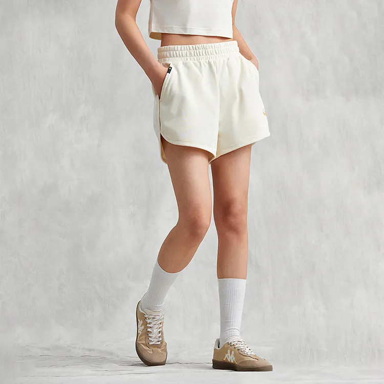 Kappa Casual Shorts Women's Tallow White-5