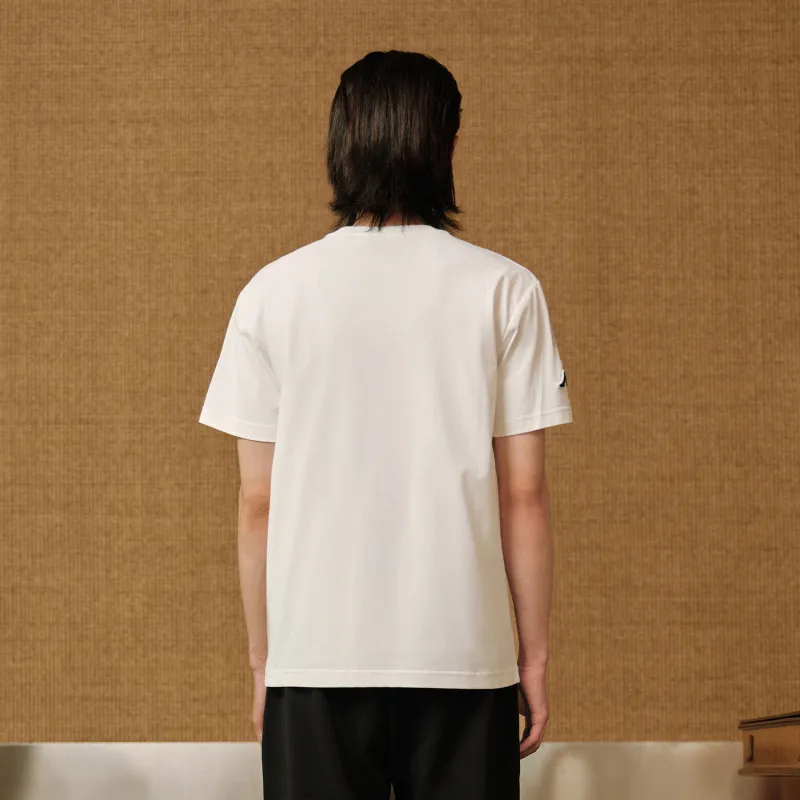 Kappa 1916 Series T Shirt Men's Korean White-2