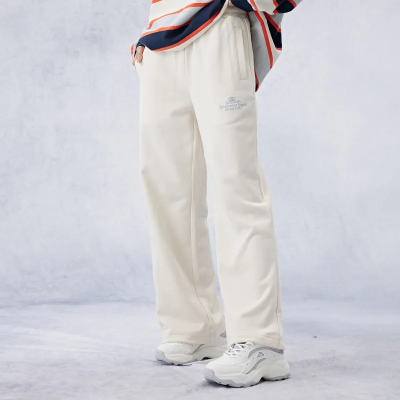 Kappa PLAYER Knitted Sweatpants Women's White-3