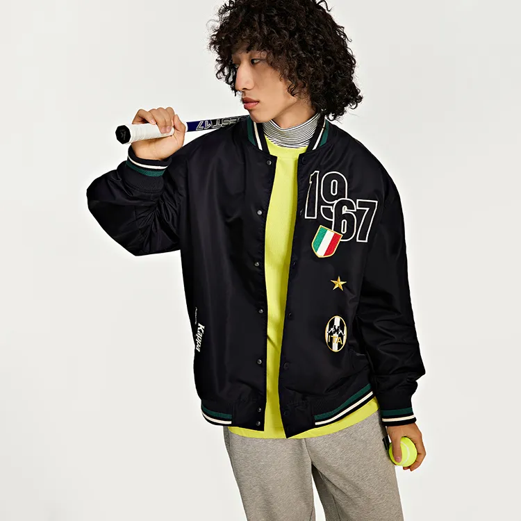 Kappa Jackets Men Midnight Blue Black 906-2