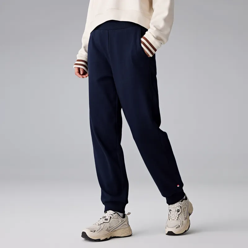 Kappa 1916 Series Knitted Sweatpants Women's Midnight Blue-2