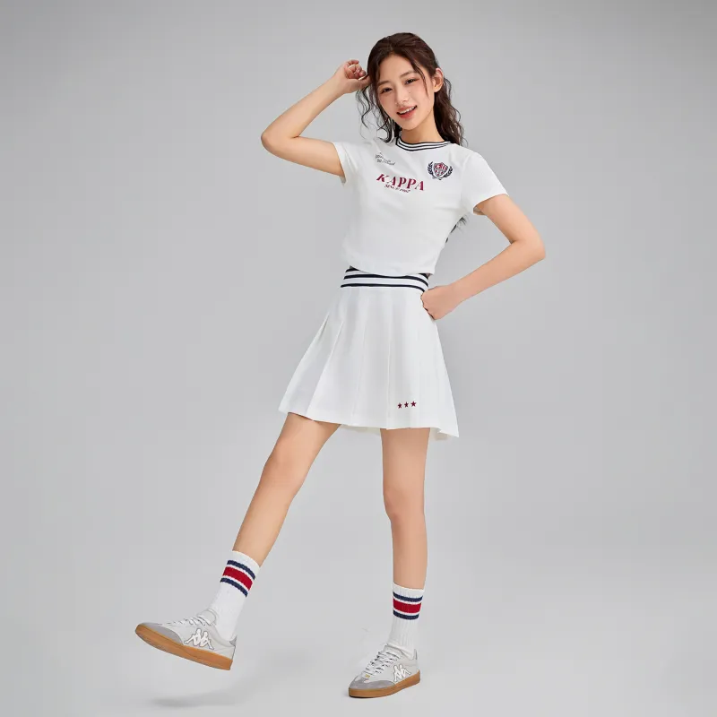 Kappa 1916 Series Casual Short Skirts Women's White 012-6