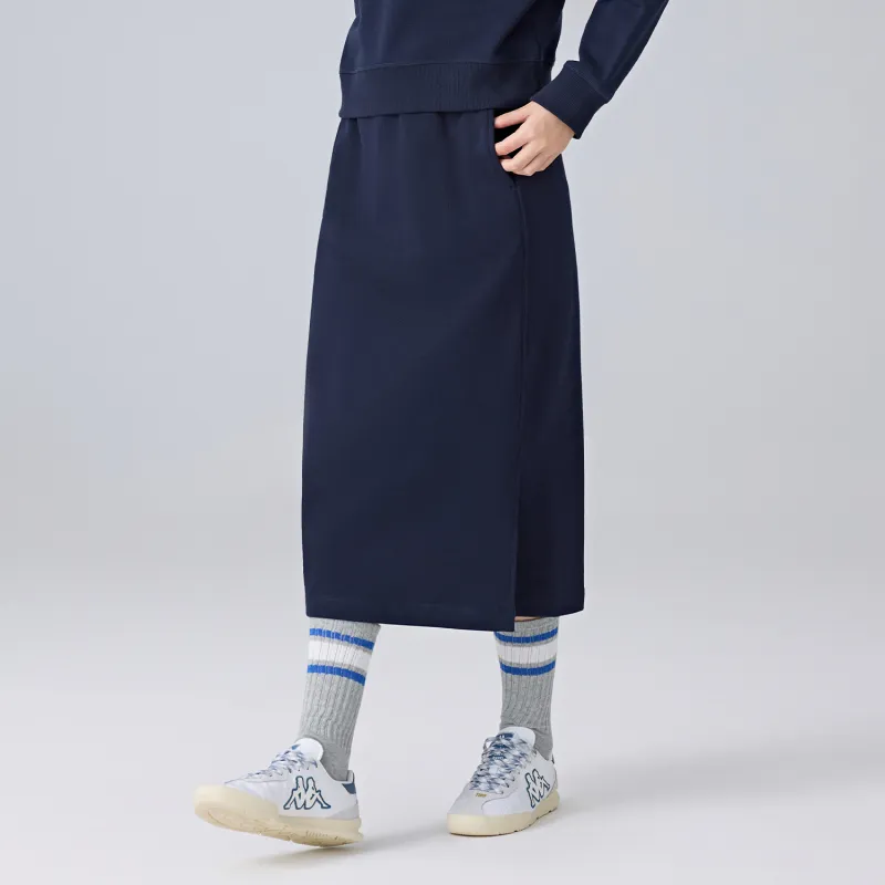 Kappa 1916 Series Casual Short Skirts Women's Midnight Blue-2