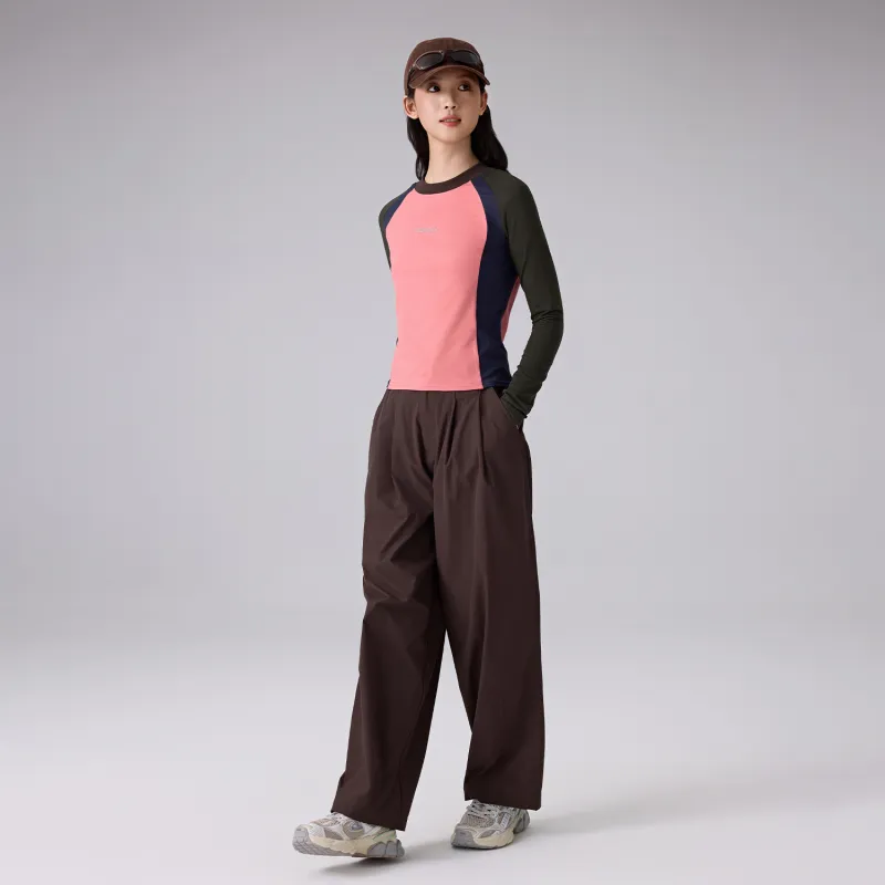 Kappa Casual Pants Women's Brown-4