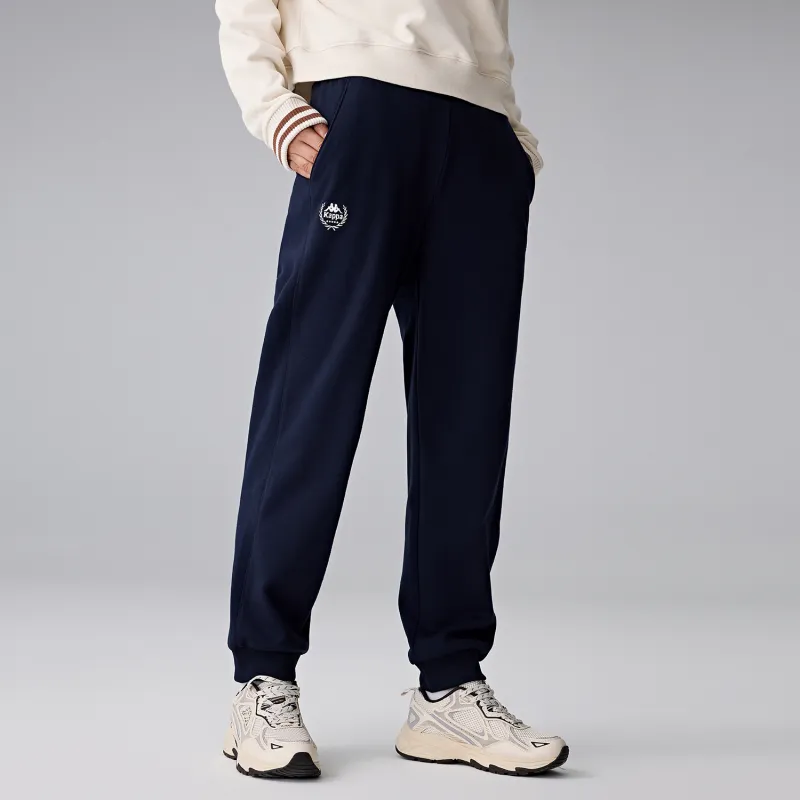 Kappa 1916 Series Knitted Sweatpants Women's Midnight Blue-3