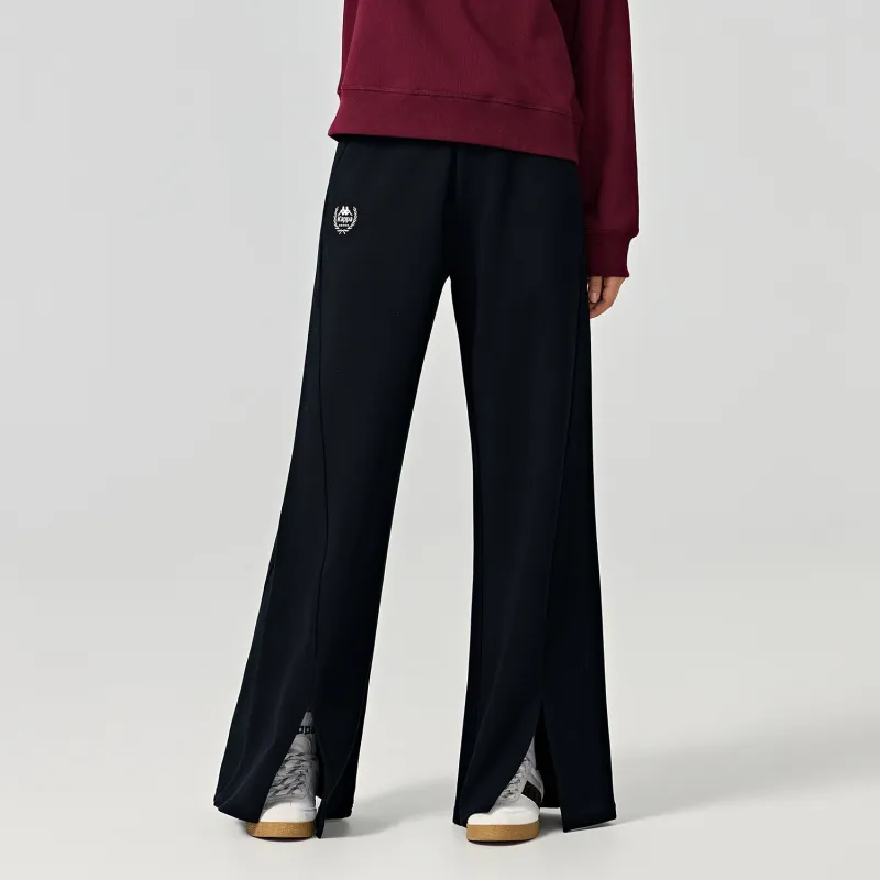 Kappa 1916 Series Knitted Sweatpants Women's Black-5