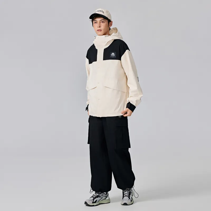 Kappa PLAYER Jackets Coats Unisex White-4