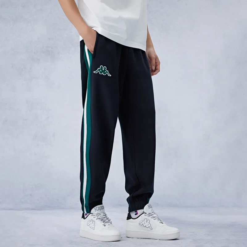 Kappa 1916 Series Knitted Sweatpants Men's Black-5