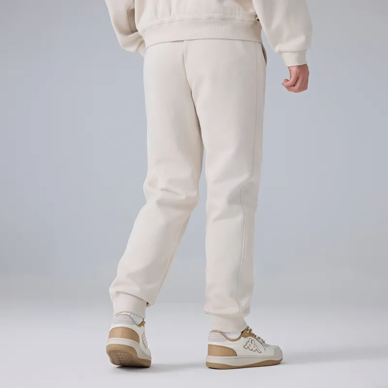 Kappa PLAYER Knitted Sweatpants Women's Malt Beige Brown-5