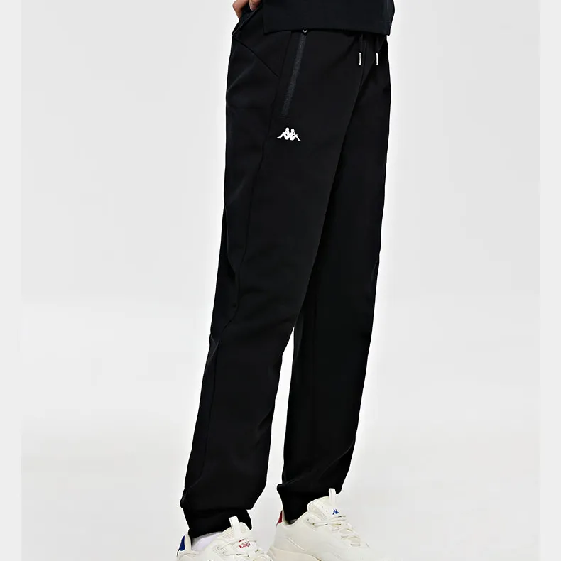 Kappa Fall Knitted Sweatpants Women's Black-5