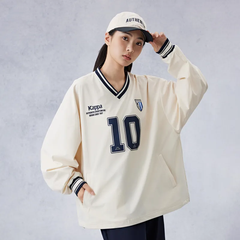 Kappa Sweatshirts Unisex White-5