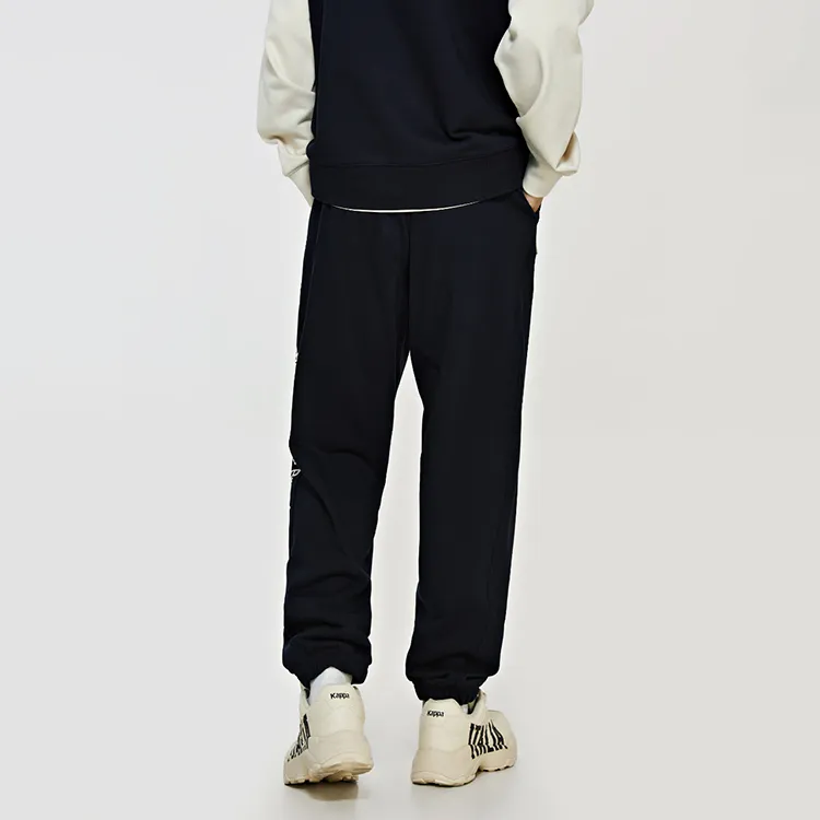 Kappa Casual Pants Men Midnight Blue Black 906-6