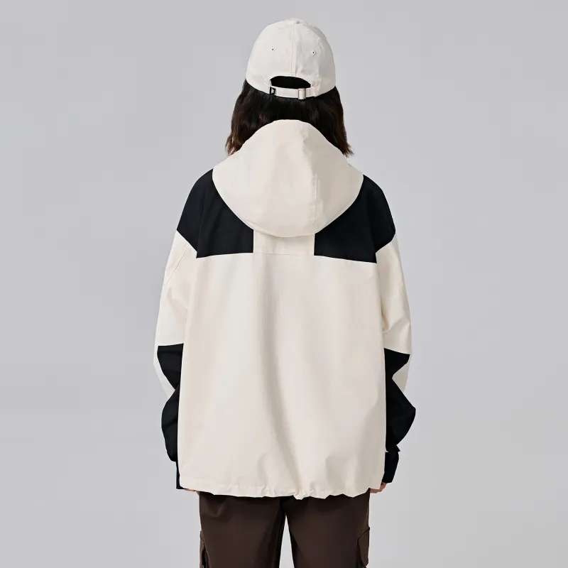 Kappa PLAYER Jackets Coats Unisex White-6