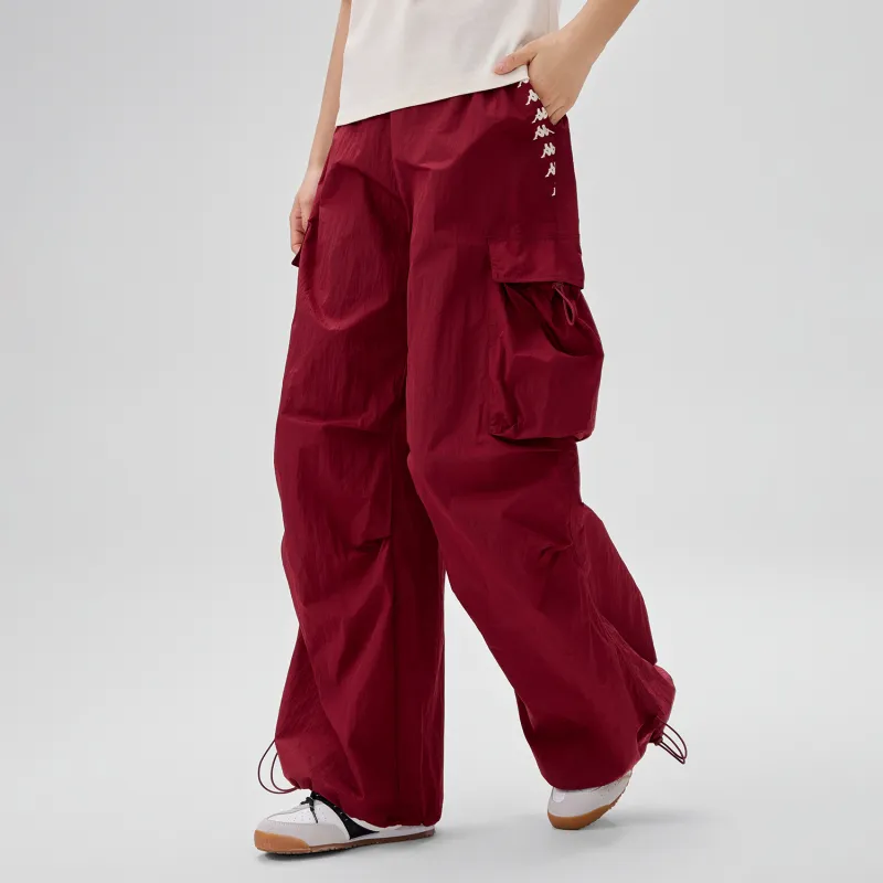 Kappa SS25 Cargo Pants Women's Red-3