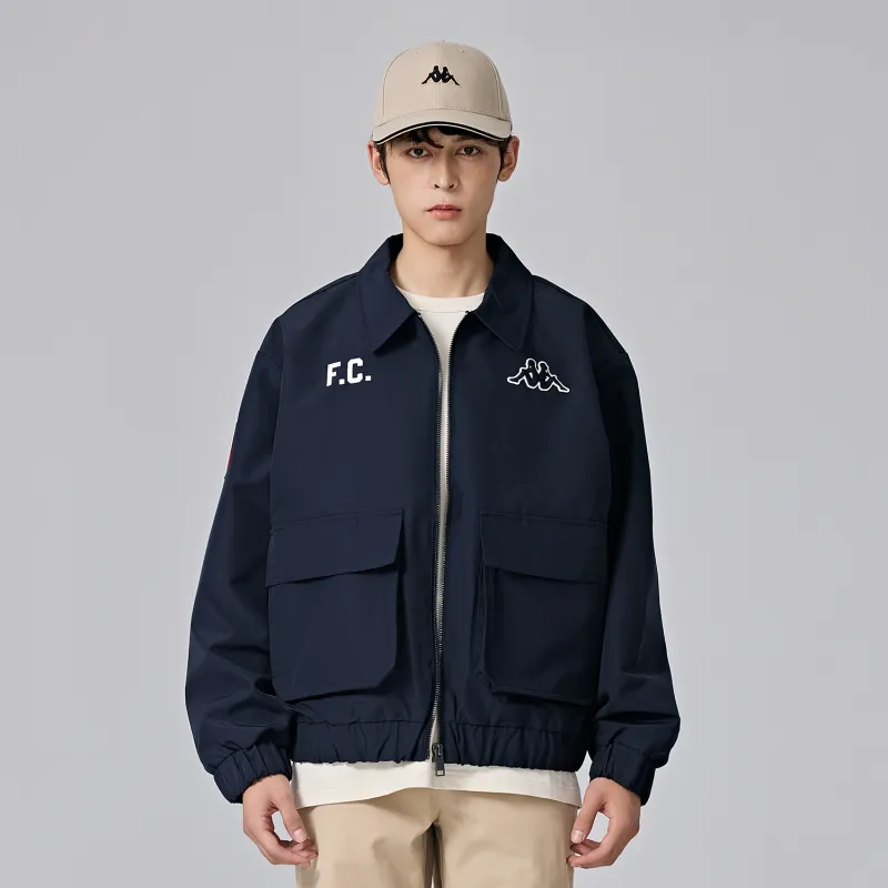 Kappa 1916 Series Jackets Coats Men's Black-2