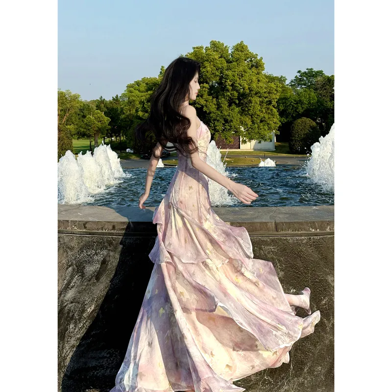 GJFD French Premium Engagement And Wedding Ceremony Women's Adults Formalwear For Evening Events Women's-3