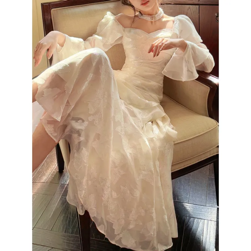 GJFD Slim Fit Slimming Elegance Elegant Romantic Engagement Wedding Anniversary Birthday Dinner Party Gown Women's-1