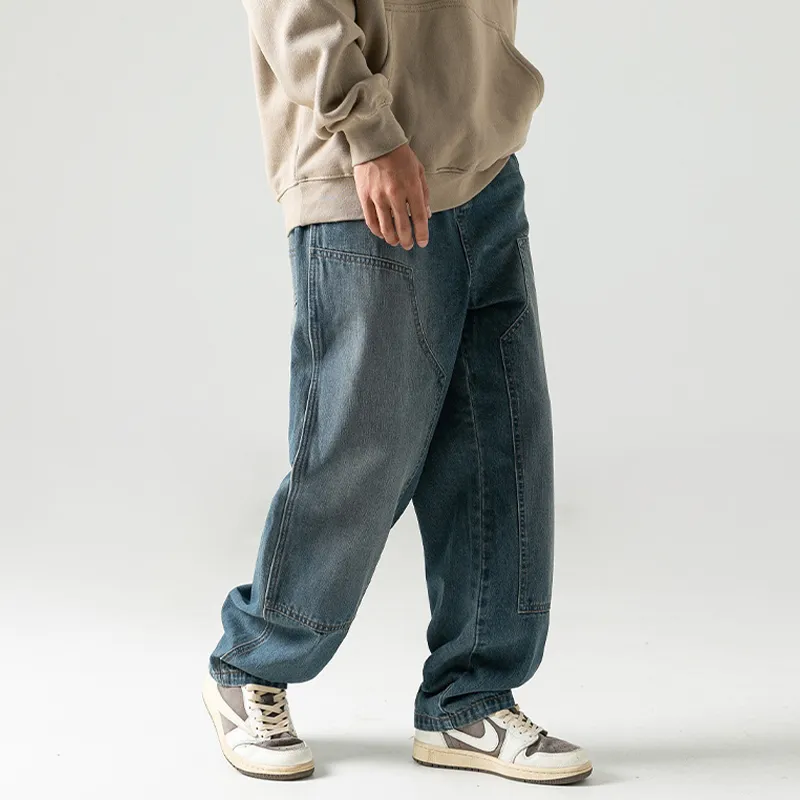 BAIJUAN Jeans Unisex Blue-2