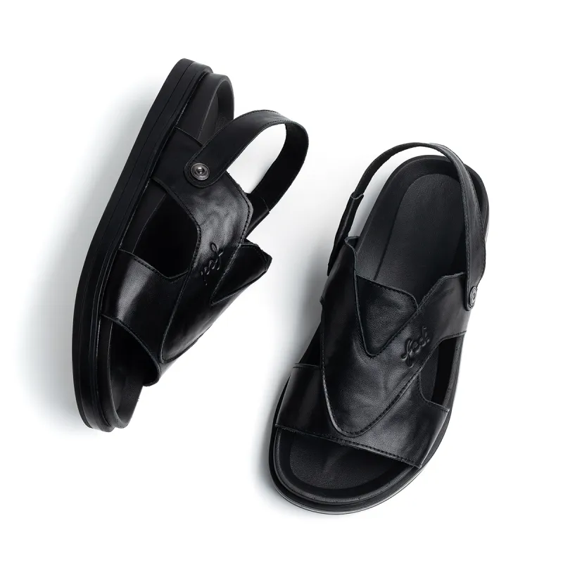 FED Beach Sandals Men Black-5