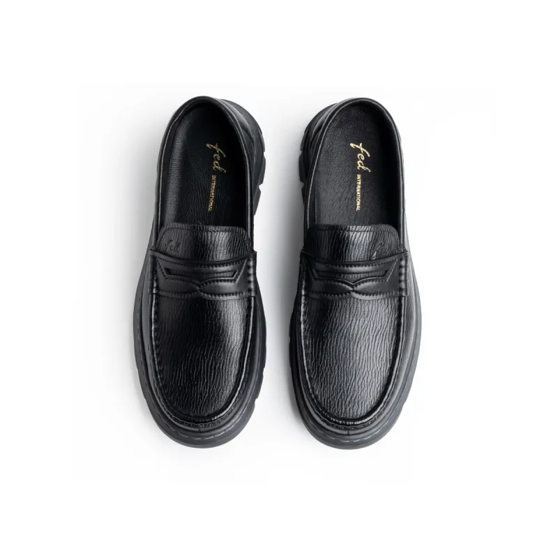 FED Men's Casual Shoes Men Low Top Black-5