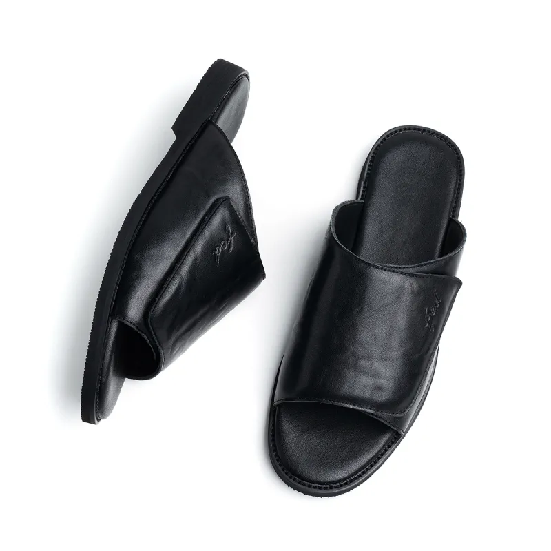 FED Slide Slippers Men Black-5