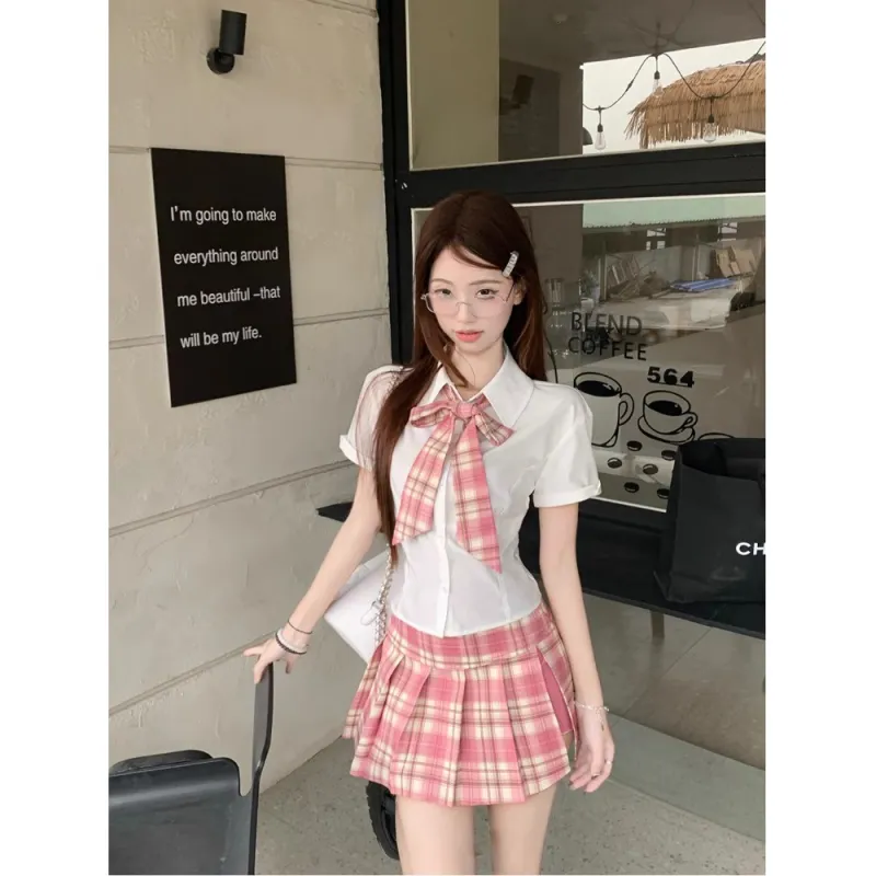 Lookinto Two Piece Skirt Sets Women's-4