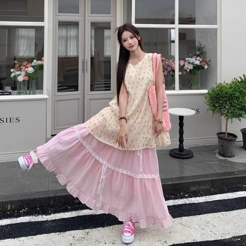 Lookinto Two Piece Skirt Sets Women's-3