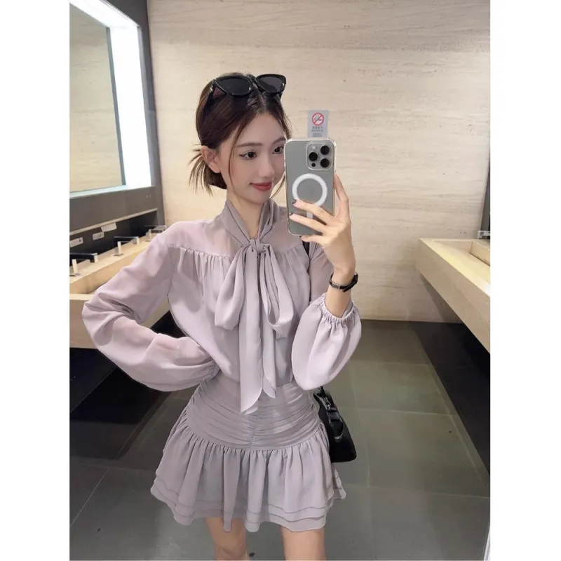 Lookinto Two Piece Skirt Sets Women's-2