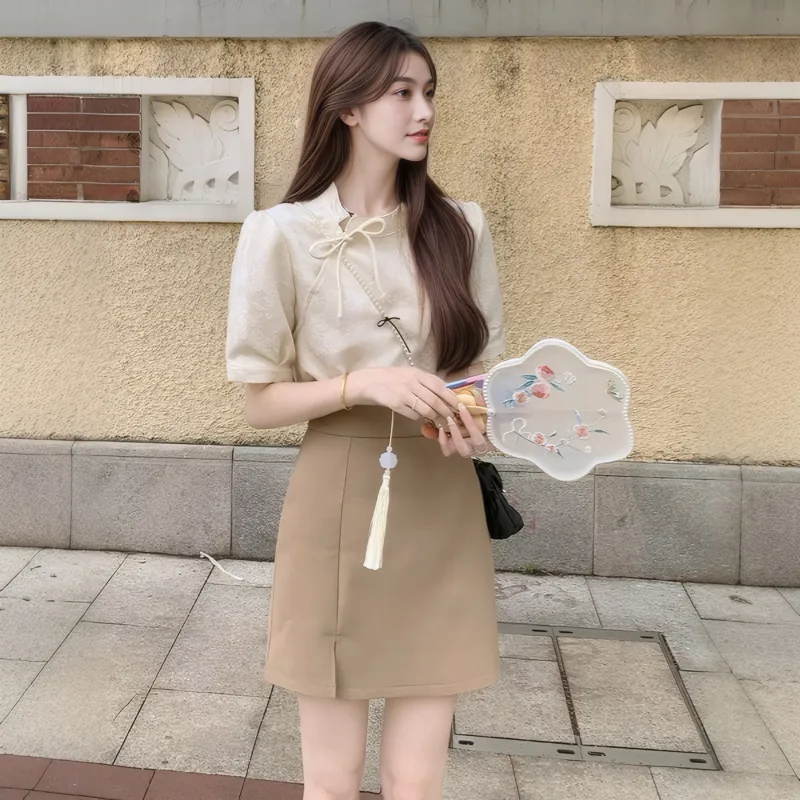 Lookinto Two Piece Skirt Sets Women's-6