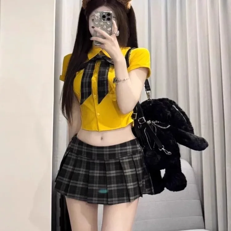 Lookinto Two Piece Skirt Sets Women's-10