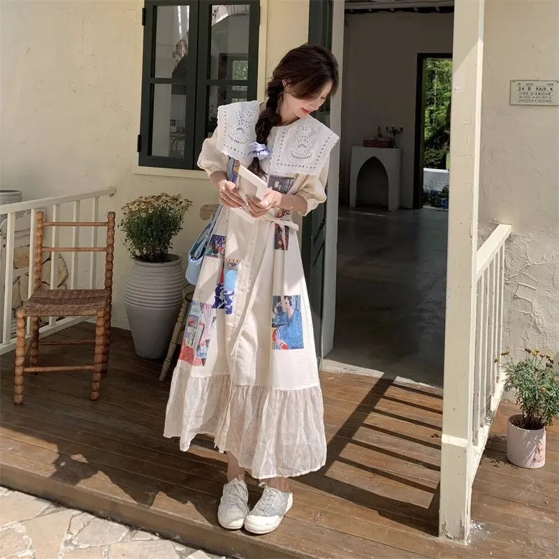 Lookinto Short Sleeved Dress Women's-5