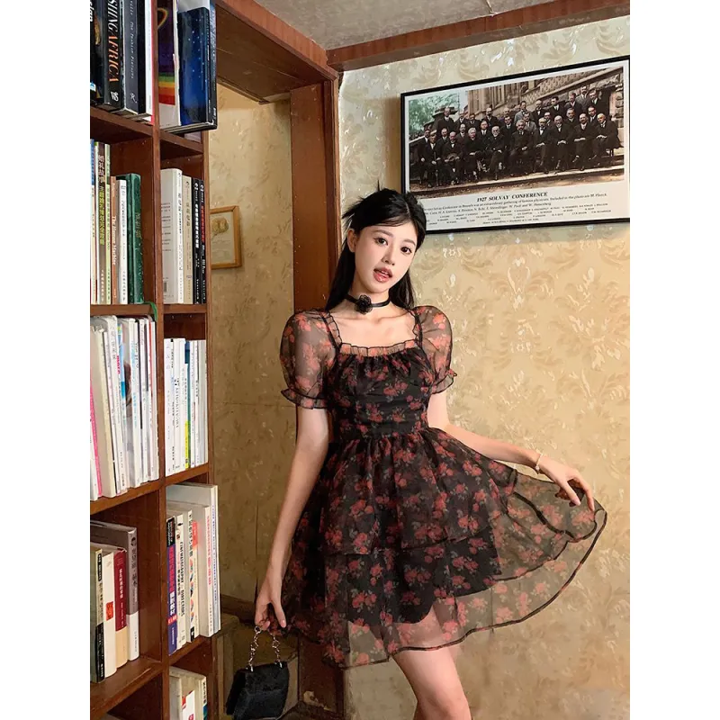 Lookinto Short Sleeved Dress Women's-5