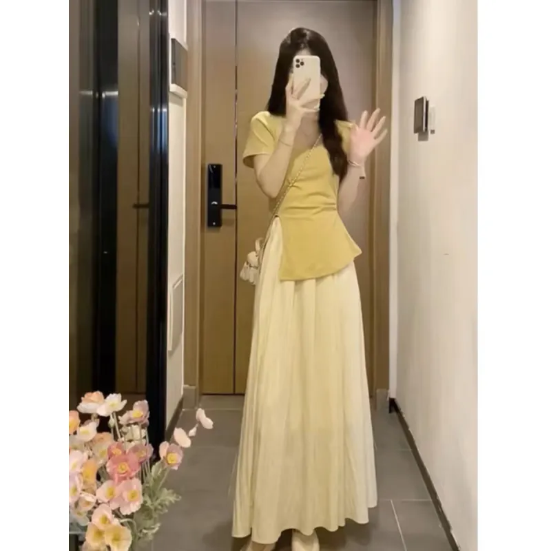 Lookinto Two Piece Skirt Sets Women's-5