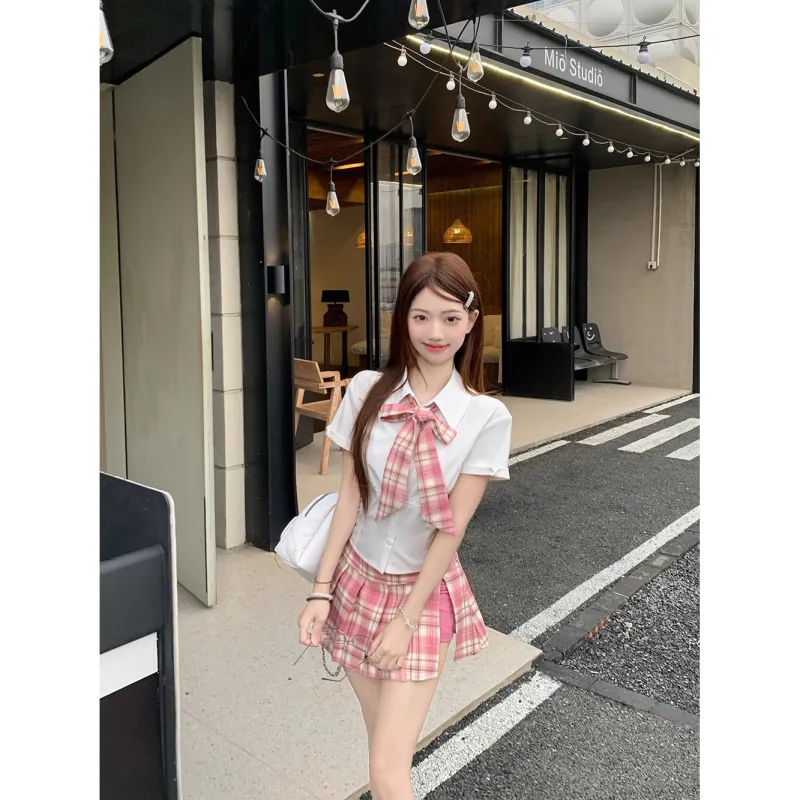 Lookinto Two Piece Skirt Sets Women's-5