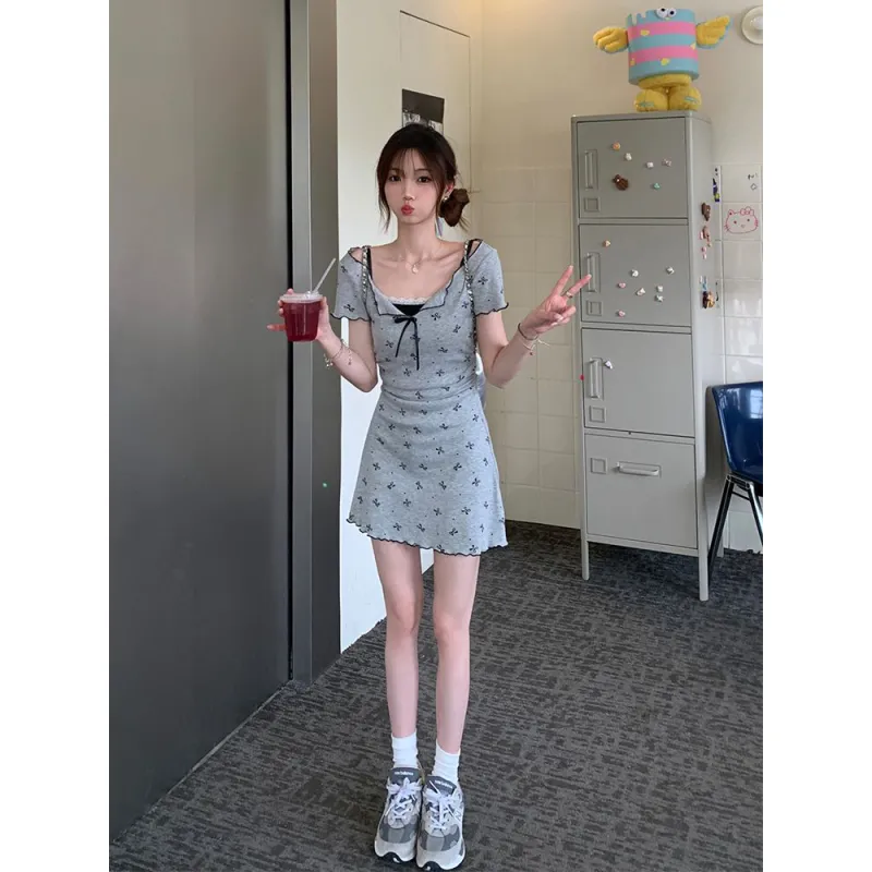 Lookinto Short Sleeved Dress Women's-3