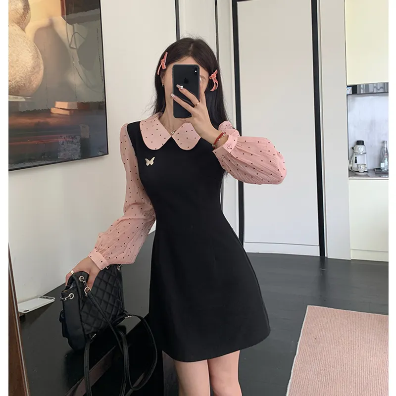 Lookinto Long Sleeved Dresses Women's-7