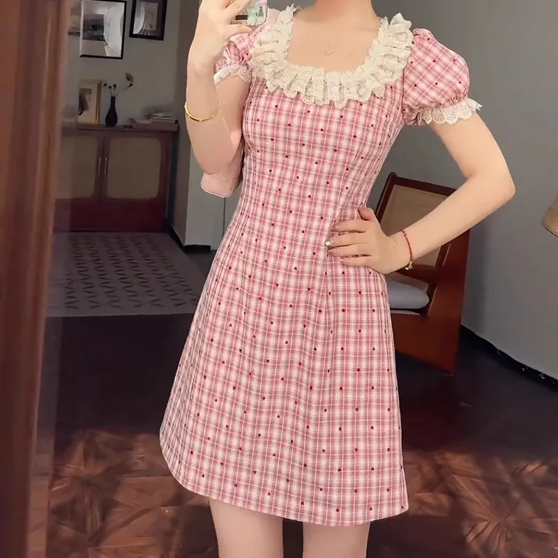 Lookinto Short Sleeved Dress Women's-4