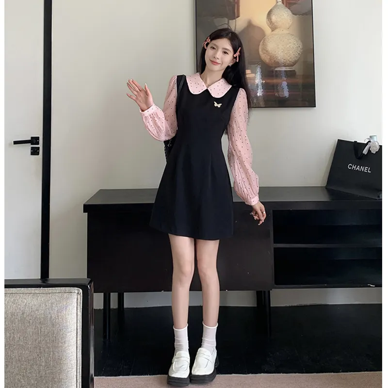 Lookinto Long Sleeved Dresses Women's-8