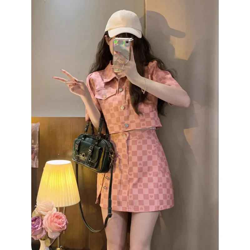 Lookinto Two Piece Skirt Sets Women's-7