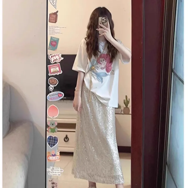 Lookinto Two Piece Skirt Sets Women's-3