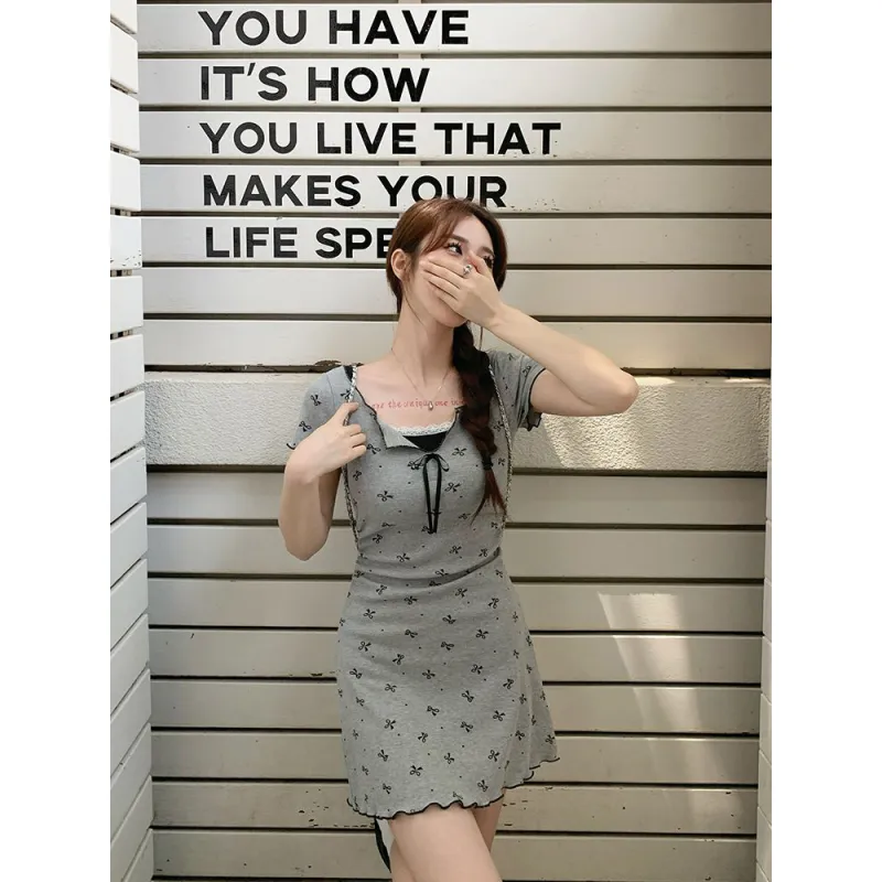 Lookinto Short Sleeved Dress Women's-2