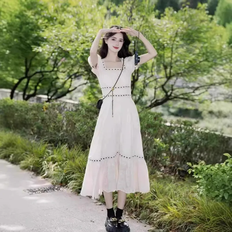 Lookinto Short Sleeved Dress Women's-4