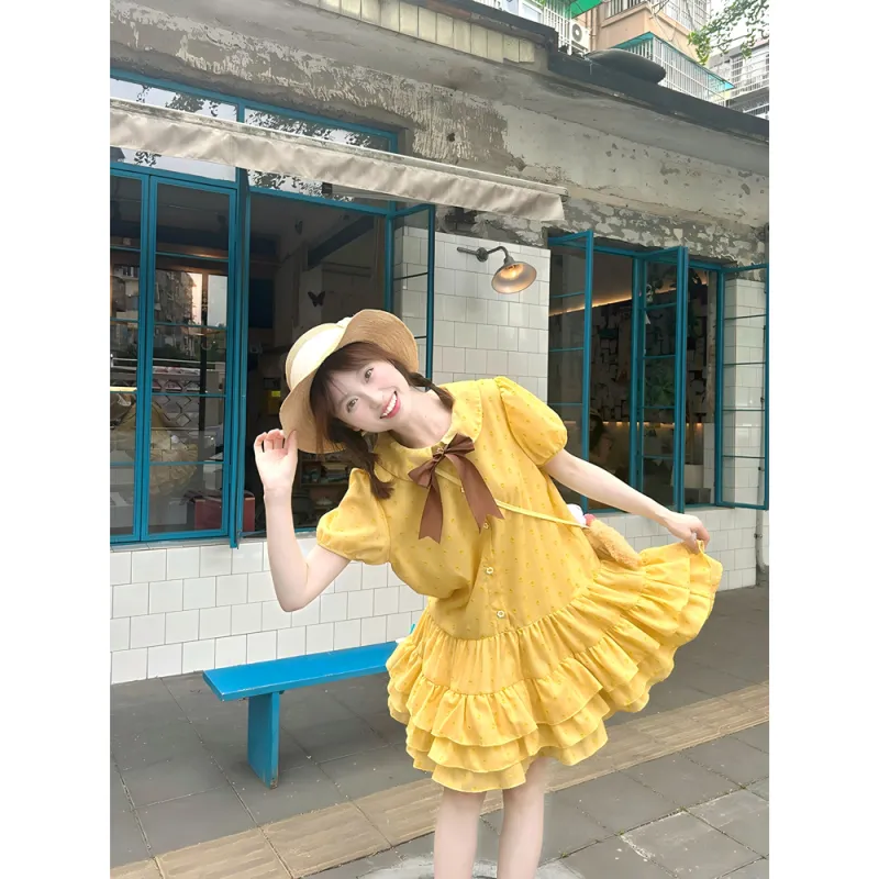 Lookinto Short Sleeved Dress Women's-5