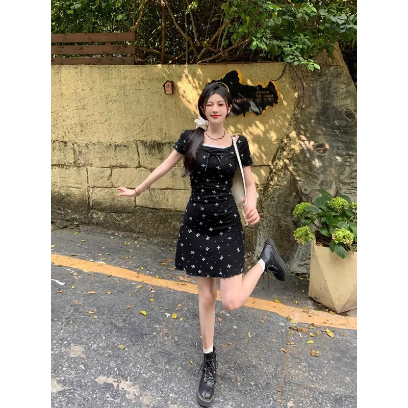Lookinto Short Sleeved Dress Women's-6