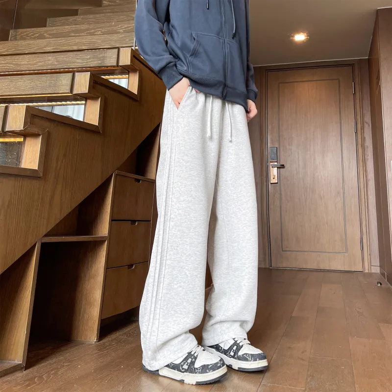 MARK WAFFLE Knitted Sports Pants Unisex-8