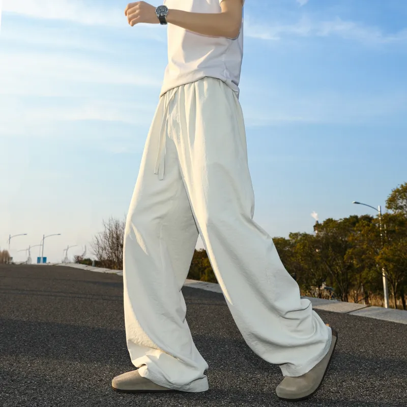 MARK WAFFLE Casual Pants Unisex-3