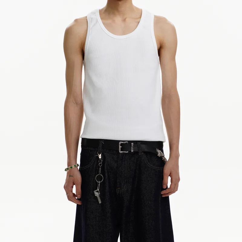 MARK WAFFLE Tank Tops Unisex-8