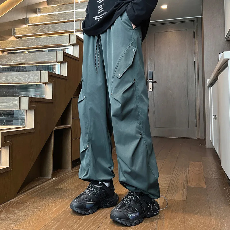 MARK WAFFLE Casual Pants Unisex-5
